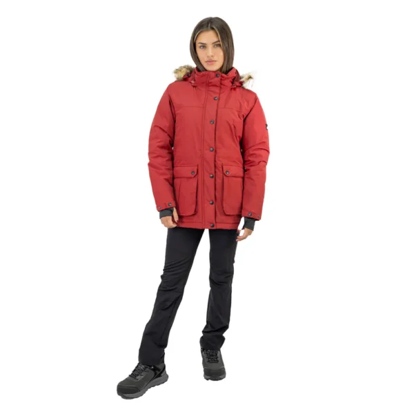 Parka Hardwork Kodiak Mujer Cabernet