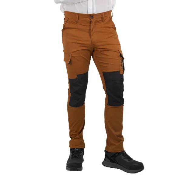 Pantalón Cargo Hardwork Dakota Spandex Hombre Camel