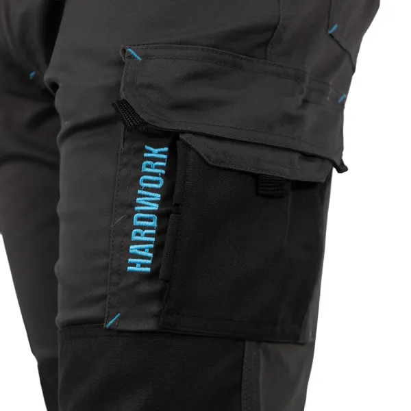 Pantalón Cargo Hardwork Dakota Spandex Hombre Carbón Grey