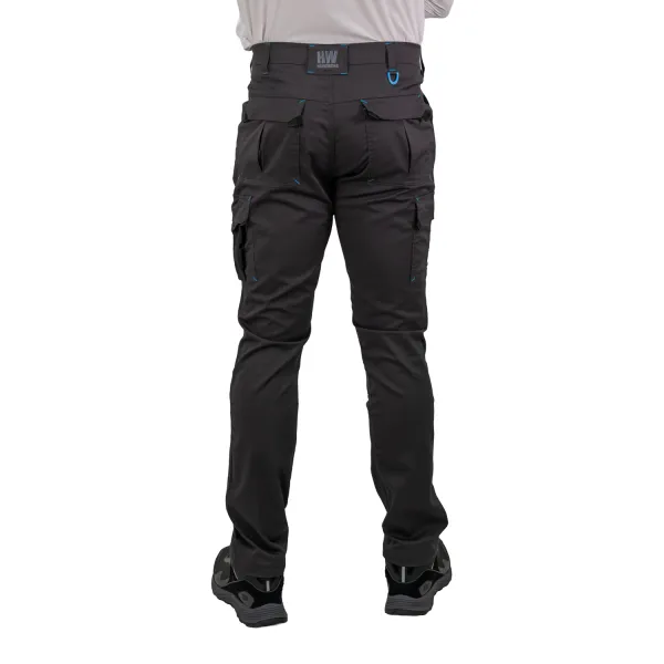 Pantalón Cargo Hardwork Dakota Spandex Hombre Carbón Grey