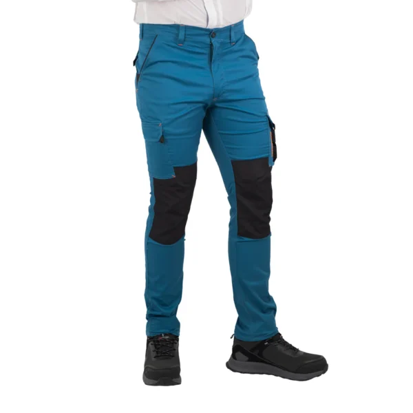 Pantalón Cargo Hardwork Dakota Spandex Hombre Petróleo