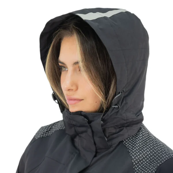 Parka Hardwork Aspen Mujer Negra
