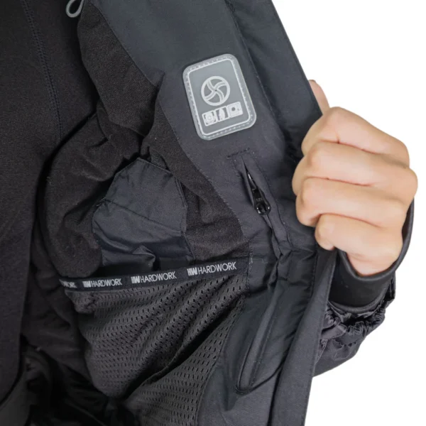 Parka Hardwork Aspen Mujer Negra