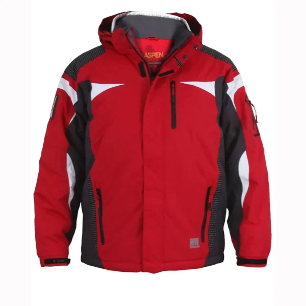 Parka Hardwork Aspen con Recco Hombre Roja Certificada
