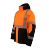 Parka Reflectiva Hardwork Skorpio 3 en 1 Naranjo Flúor