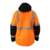Parka Reflectiva Hardwork Skorpio 3 en 1 Naranjo Flúor