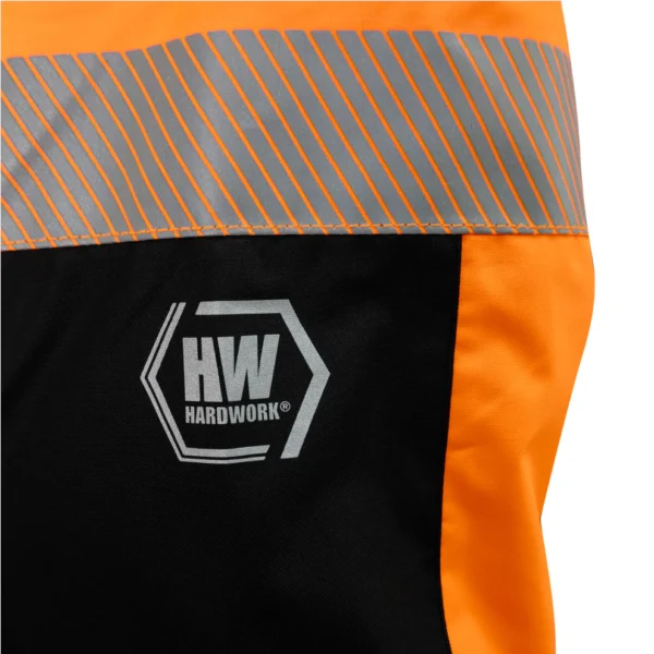 Parka Reflectiva Hardwork Skorpio 3 en 1 Naranjo Flúor