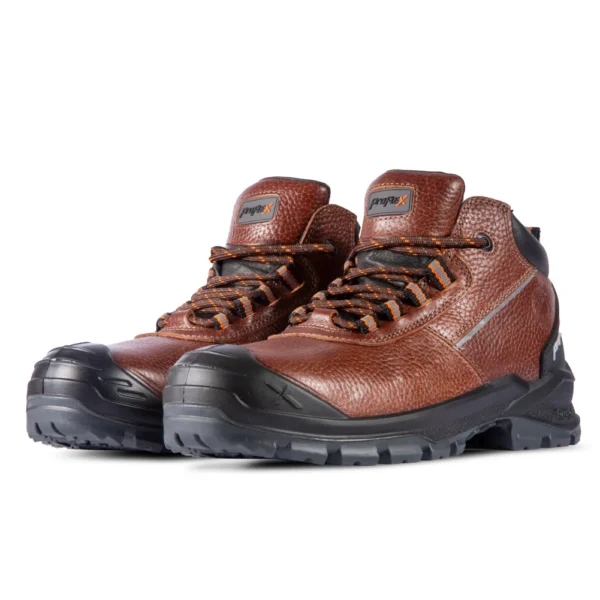 Zapato de seguridad PROFLEX 106 C Botín Unisex Café