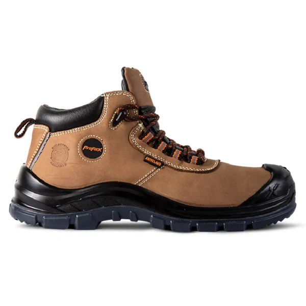 Zapato de Seguridad PROFLEX 106 E Botín Unisex Café