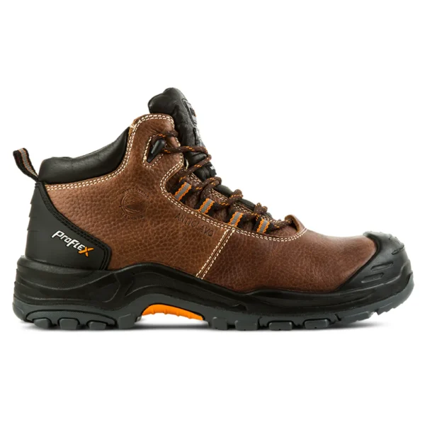 Zapato de Seguridad PROFLEX 132 C Botín Unisex Café