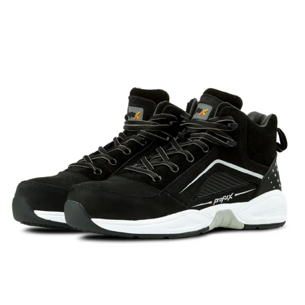 142N_60-100_2000x Zapato de seguridad PROFLEX 142 Negro Botín Unisex