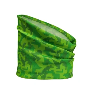 Head Wear Antibacterial Hardwork Camo Verde