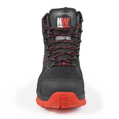 Calzado de Seguridad Hardwork Bering High Certificado con Thinsulate Red