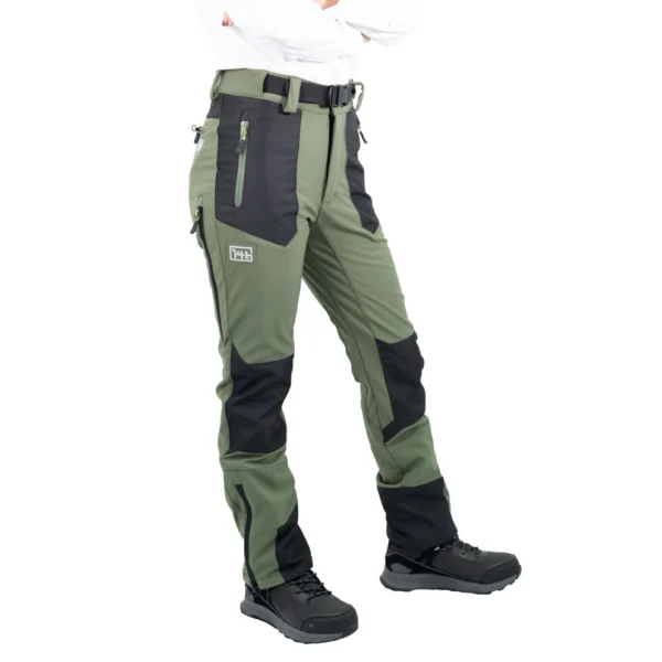 Pantalón Térmico Hardwork Wolverine Mujer Verde Oliva
