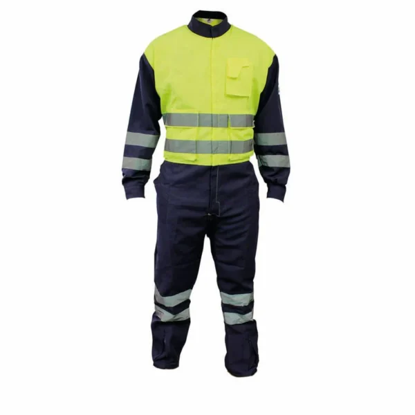 Overol Reflectivo Bicolor Azul/Amarillo