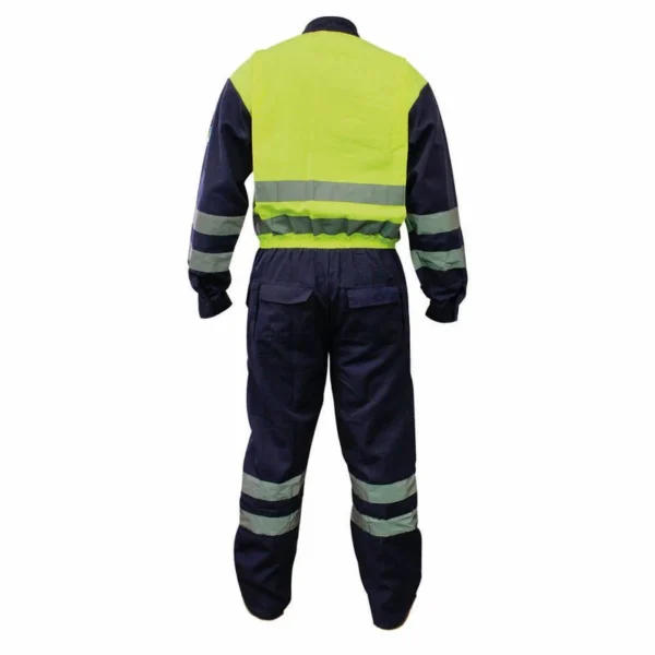 Overol Reflectivo Bicolor Azul/Amarillo