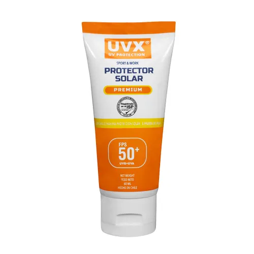 Crema Protección Solar UVX 60 ml Premium