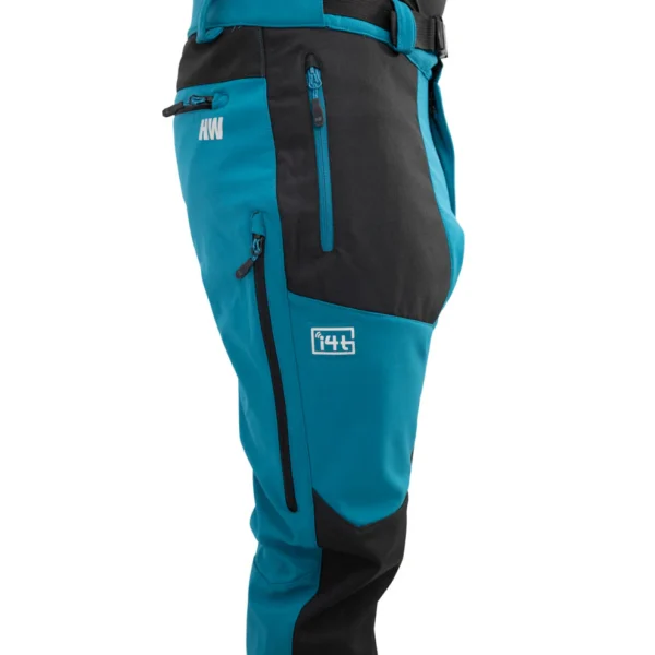 Pantalón Térmico Hardwork Wolverine Antiácido Hombre Petróleo