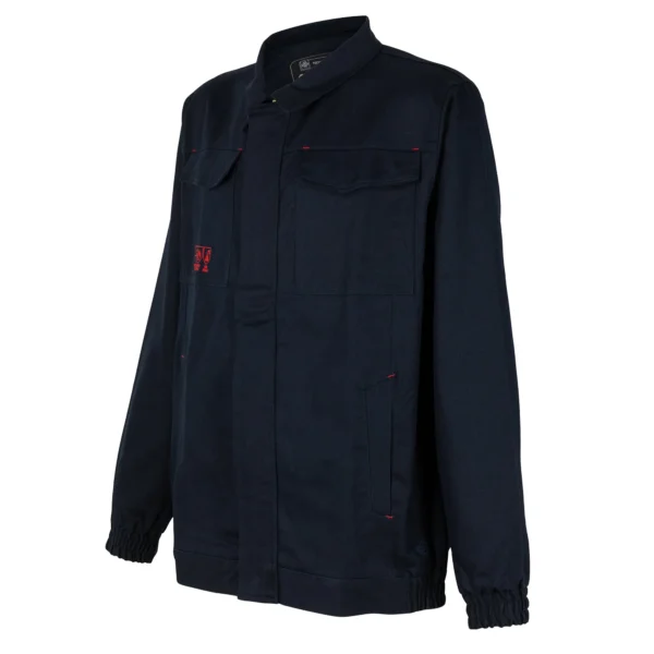 Chaqueta Ignífuga Antiácida 100% Algodón Manga Larga Hombre