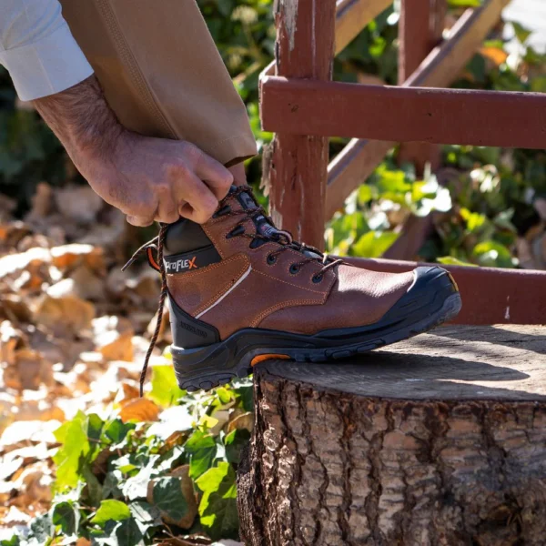 Zapato de Seguridad PROFLEX 107 C Botín Unisex Café