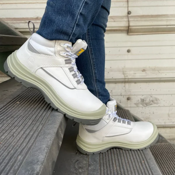 Zapato de seguridad TEMPEST 3043 B Botín Unisex Blanco