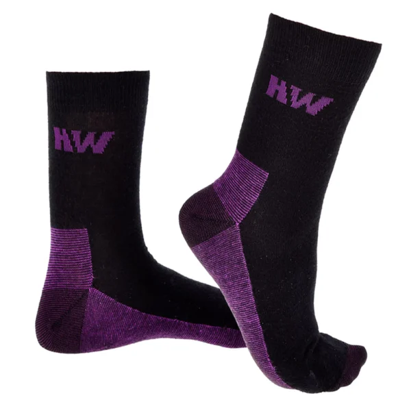 Calcetín Incopper Hardwork Algodón Mujer Negro