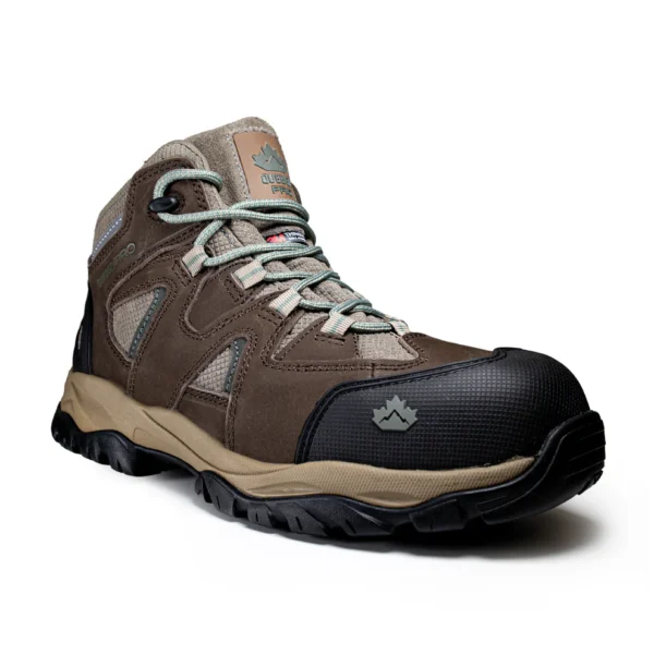 Calzado de Seguridad Quebec Pro San Lorenzo Dark Café Oscuro