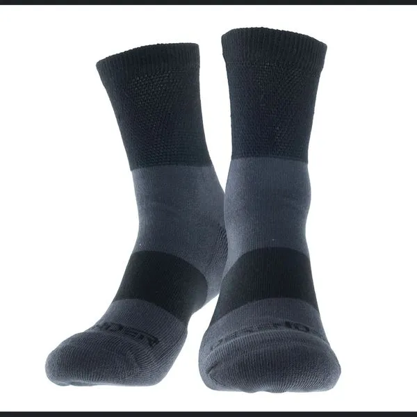 Calcetín Terapéutico Diabético Black Hombre - Crew