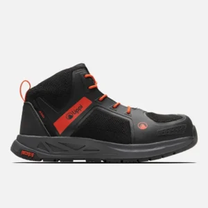 Calzado de Seguridad Lippi Pro Work Hombre Reaction Light Mid Rojo