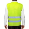 Chaleco Reflectivo Amarillo 2 Cintas Certificado Clase II EN20471