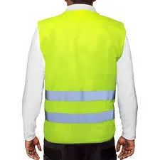 Chaleco Reflectivo Amarillo 2 Cintas Certificado Clase II EN20471