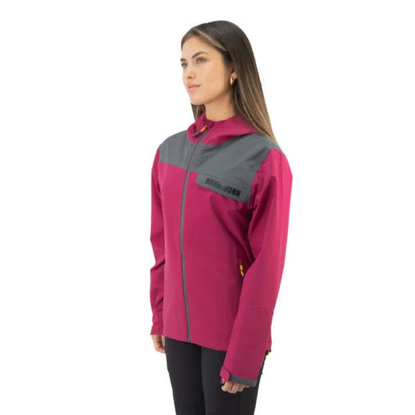 Hardshell Hardwork Norway Mujer Burdeo