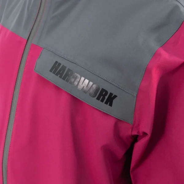 Hardshell Hardwork Norway Mujer Burdeo