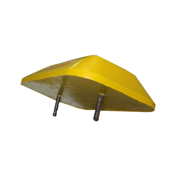 Tachón Alto con Vástago Amarillo