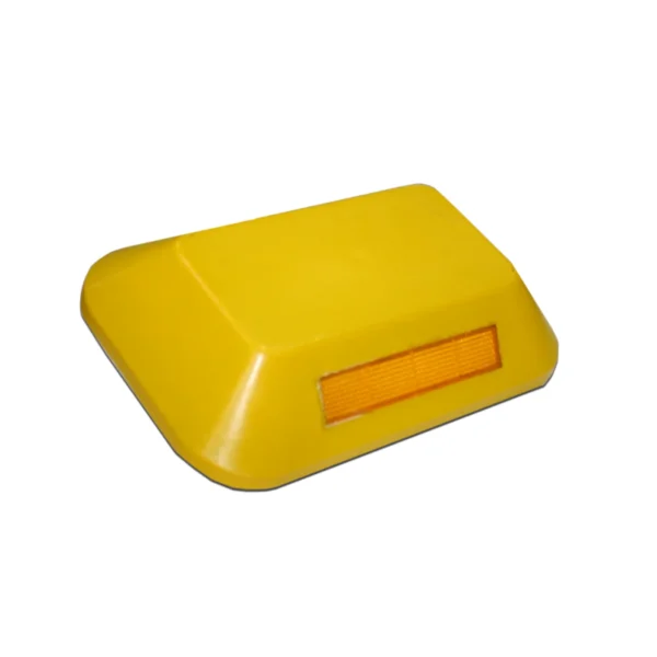 Tachón Vial Bajo Sin Vástago Amarillo