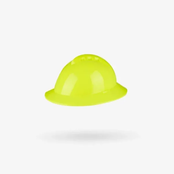Casco de Seguridad Milenium Class Full Brim-Amarillo Flúor