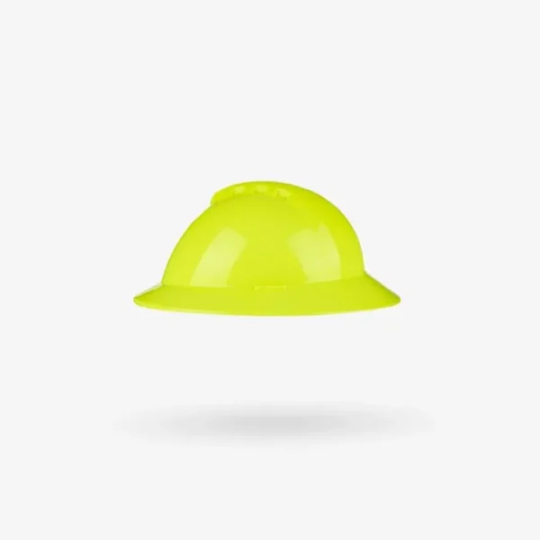 Casco de Seguridad Milenium Class Full Brim-Amarillo Flúor