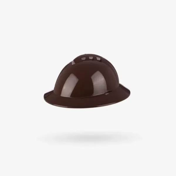 Casco de seguridad Milenium Class Full Brim-Marrón