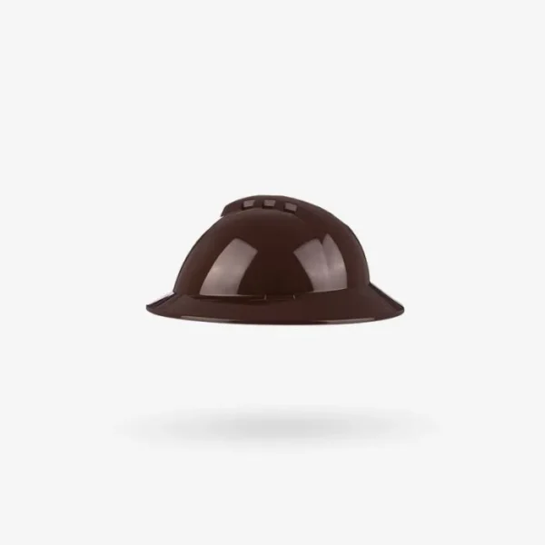 Casco de seguridad Milenium Class Full Brim-Marrón