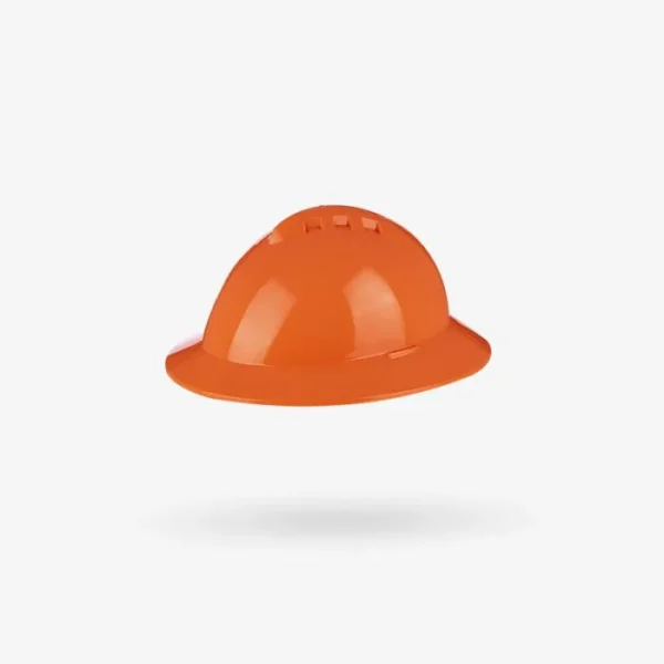 Casco de Seguridad Milenium Class Full Brim-Naranja