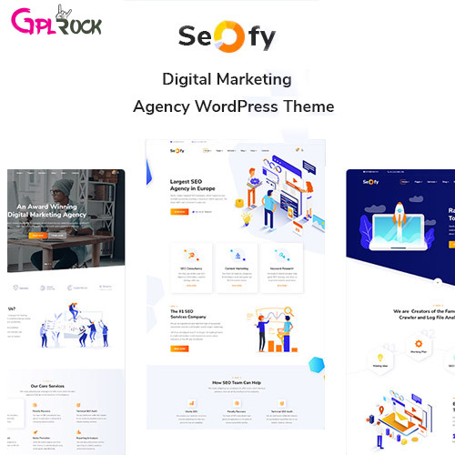 Seofy – SEO &amp; Digital Marketing Agency WordPress Theme