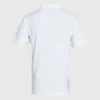 Polera Pique Hombre 80/20 M/C Blanca