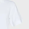 Polera Pique Hombre 80/20 M/C Blanca