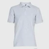 Polera Pique Hombre 80/20 M/C Gris Pizarra