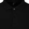 Polera Pique Hombre 80/20 M/C Negra