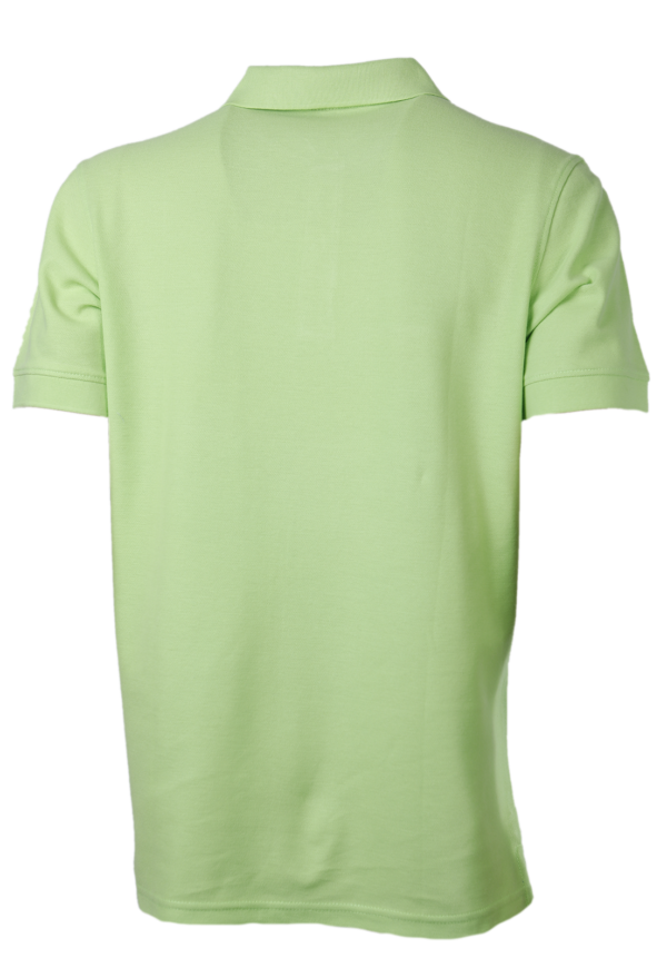 Polera Pique Hombre 80/20 M/C Verde Pistacho