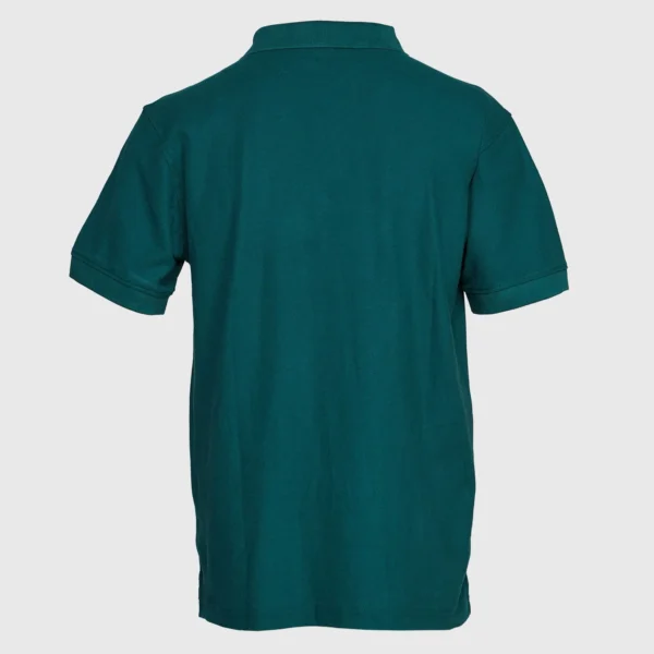 Polera Pique Hombre 80/20 M/C Verde Petróleo