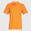 Polera Pique Hombre 80/20 M/C Naranjo Claro