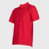 Polera Pique Hombre 80/20 M/C Roja