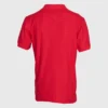 Polera Pique Hombre 80/20 M/C Roja